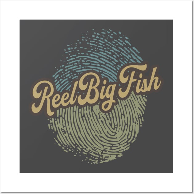 Reel Big Fish Fingerprint Wall Art by anotherquicksand